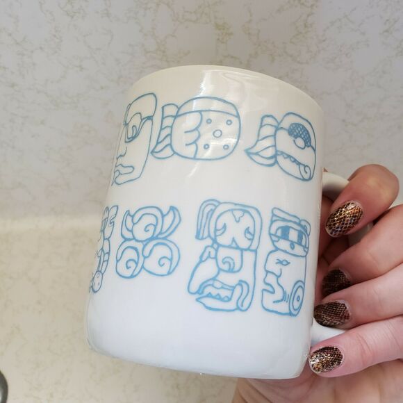 Vintage Tiki Faces Mug - Picture 2 of 7